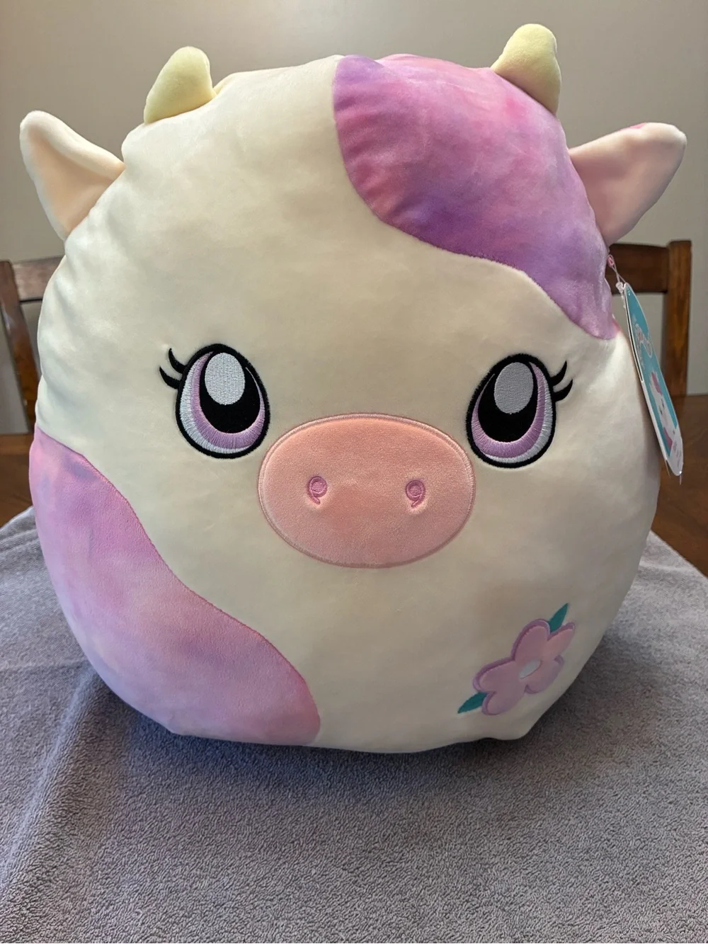 Squishmallows adorable cow